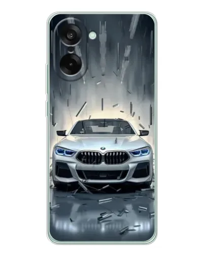 Чехол для OnePlus Ace 5 Racing с картинкой «BMW в свете фар» Чехол для OnePlus Ace 5 Racing с картинкой «BMW в свете фар»
