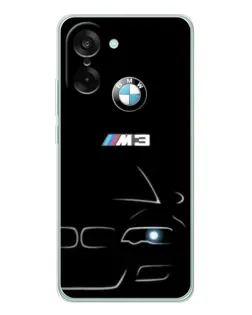 Чехол для OnePlus Ace 5 Racing с картинкой «Минималистичный принт BMW M3» Чехол для OnePlus Ace 5 Racing с картинкой «Минималистичный принт BMW M3»