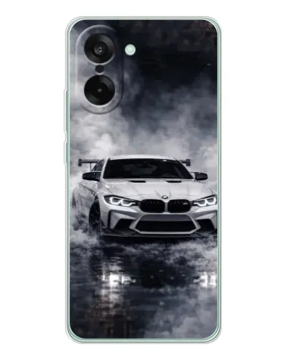 Чехол для OnePlus Ace 5 Racing с картинкой «BMW сквозь туман» Чехол для OnePlus Ace 5 Racing с картинкой «BMW сквозь туман»