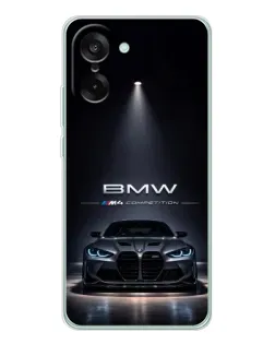 Чехол для OnePlus Ace 5 Racing с картинкой «BMW сквозь ночной город» Чехол для OnePlus Ace 5 Racing с картинкой «BMW сквозь ночной город»