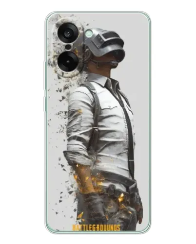 Чехол для OnePlus Ace 5 Racing с картинкой «PUBG — боец в пыли» Чехол для OnePlus Ace 5 Racing с картинкой «PUBG — боец в пыли»