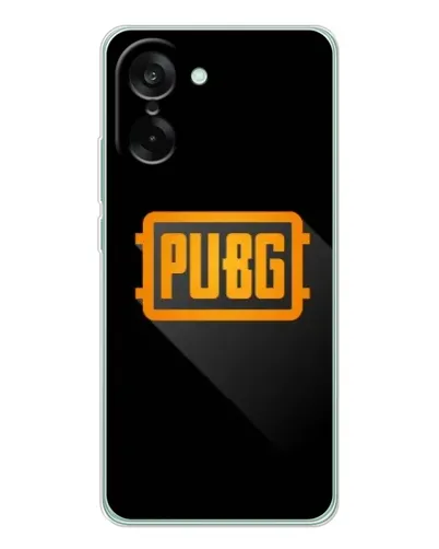 Чехол для OnePlus Ace 5 Racing с картинкой «PUBG — рамка лого» Чехол для OnePlus Ace 5 Racing с картинкой «PUBG — рамка лого»