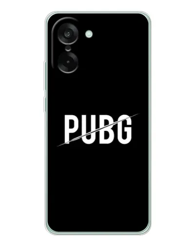 Чехол для OnePlus Ace 5 Racing с картинкой «PUBG — белый логотип» Чехол для OnePlus Ace 5 Racing с картинкой «PUBG — белый логотип»