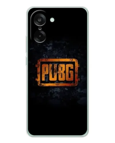Чехол для OnePlus Ace 5 Racing с картинкой «PUBG — золотой логотип» Чехол для OnePlus Ace 5 Racing с картинкой «PUBG — золотой логотип»