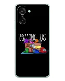Чохол для OnePlus Ace 5 Racing з картинкою «Логотип Among Us»