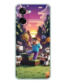 Чохол для OnePlus Ace 5 Racing з картинкою «Стів на фермі»