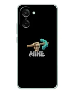 Чехол для OnePlus Ace 5 Racing с картинкой «Алмазная кирка»