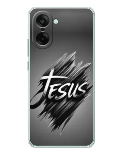 Чехол для OnePlus Ace 5 Racing с картинкой «Надпись Jesus Graffiti» Чехол для OnePlus Ace 5 Racing с картинкой «Надпись Jesus Graffiti»