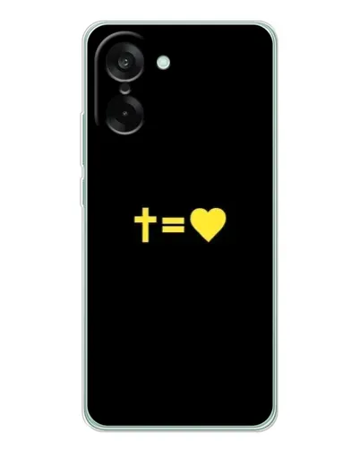 Чехол для OnePlus Ace 5 Racing с картинкой «Сердце и Крест» Чехол для OnePlus Ace 5 Racing с картинкой «Сердце и Крест»