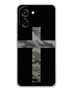 Чехол для OnePlus Ace 5 Racing с картинкой «Милитари Крест»