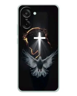 Чехол для OnePlus Ace 5 Racing с картинкой «Голубь и Свет»