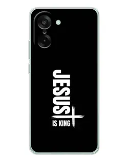 Чехол для OnePlus Ace 5 Racing с картинкой «Вертикаль веры Jesus»