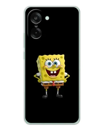 Чехол для OnePlus Ace 5 Racing с картинкой «Классический Губка Боб»
