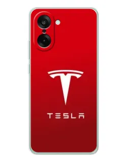 Чохол для OnePlus Ace 5 Racing з картинкою «Tesla Red Classic»
