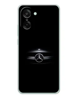 Чохол для OnePlus Ace 5 Racing з картинкою «Mercedes — абстрактні лінії»