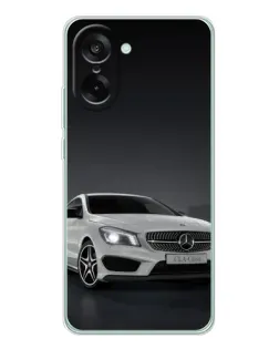 Чохол для OnePlus Ace 5 Racing з картинкою «Mercedes AMG GT Silver»