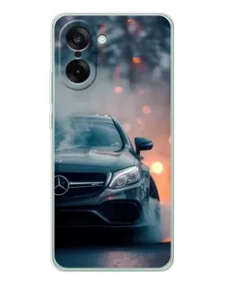 Чохол для OnePlus Ace 5 Racing з картинкою «Mercedes — нічне місто»