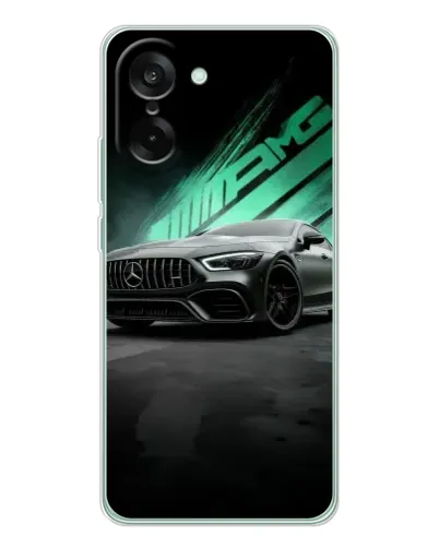 Чехол для OnePlus Ace 5 Racing с картинкой «Темный Mercedes AMG»