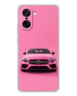 Чехол для OnePlus Ace 5 Racing с картинкой «Розовый Mercedes AMG» Чехол для OnePlus Ace 5 Racing с картинкой «Розовый Mercedes AMG»