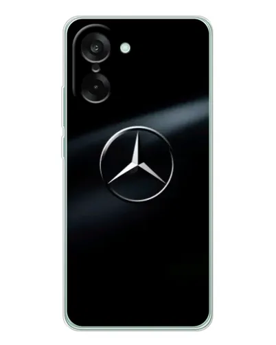 Чехол для OnePlus Ace 5 Racing с картинкой «Mercedes на металле» Чехол для OnePlus Ace 5 Racing с картинкой «Mercedes на металле»