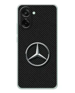 Чехол для OnePlus Ace 5 Racing с картинкой «Карбоновый Mercedes стиль» Чехол для OnePlus Ace 5 Racing с картинкой «Карбоновый Mercedes стиль»