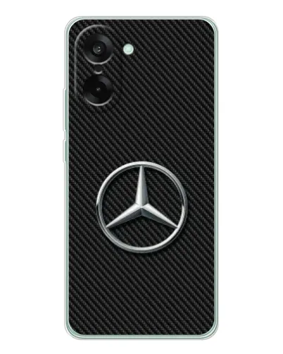 Чехол для OnePlus Ace 5 Racing с картинкой «Карбоновый Mercedes стиль» Чехол для OnePlus Ace 5 Racing с картинкой «Карбоновый Mercedes стиль»