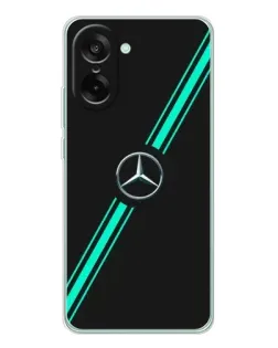 Чехол для OnePlus Ace 5 Racing с картинкой «Спортивные линии Mercedes» Чехол для OnePlus Ace 5 Racing с картинкой «Спортивные линии Mercedes»