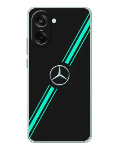 Чехол для OnePlus Ace 5 Racing с картинкой «Спортивные линии Mercedes» Чехол для OnePlus Ace 5 Racing с картинкой «Спортивные линии Mercedes»