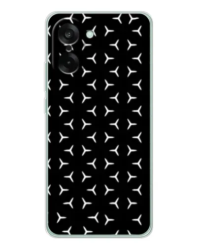 Чехол для OnePlus Ace 5 Racing с картинкой «Mercedes паттерн звезд» Чехол для OnePlus Ace 5 Racing с картинкой «Mercedes паттерн звезд»