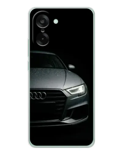 Чехол для OnePlus Ace 5 Racing с картинкой «Audi — детализация кузова»
