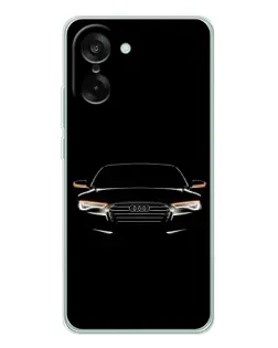 Чохол для OnePlus Ace 5 Racing з картинкою «Audi — нічний контур» Чохол для OnePlus Ace 5 Racing з картинкою «Audi — нічний контур»