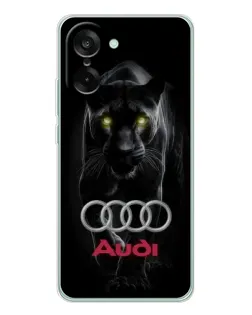Чохол для OnePlus Ace 5 Racing з картинкою «Пантера та Audi» Чохол для OnePlus Ace 5 Racing з картинкою «Пантера та Audi»