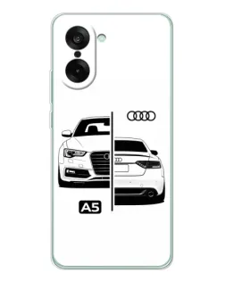 Чохол для OnePlus Ace 5 Racing з картинкою «Audi — контрастний дизайн» Чохол для OnePlus Ace 5 Racing з картинкою «Audi — контрастний дизайн»