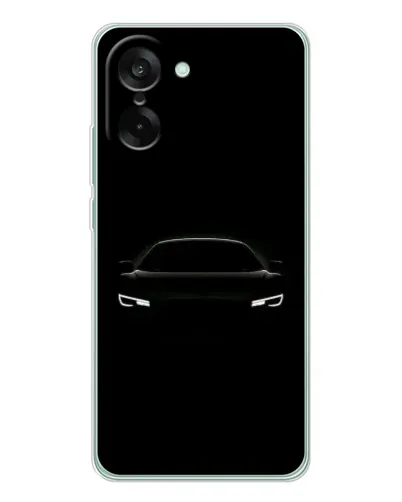 Чехол для OnePlus Ace 5 Racing с картинкой «Взгляд Audi в темноте»