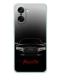 Чохол для OnePlus Ace 5 Racing з картинкою «Audi — градієнтний контур» Чохол для OnePlus Ace 5 Racing з картинкою «Audi — градієнтний контур»