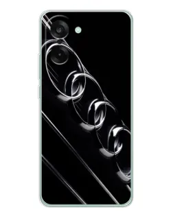 Чохол для OnePlus Ace 5 Racing з картинкою «Audi — абстрактні кільця» Чохол для OnePlus Ace 5 Racing з картинкою «Audi — абстрактні кільця»