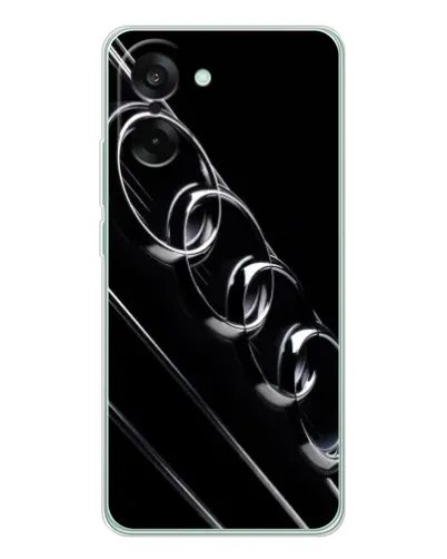 Чехол для OnePlus Ace 5 Racing с картинкой «Audi — абстрактные кольца»