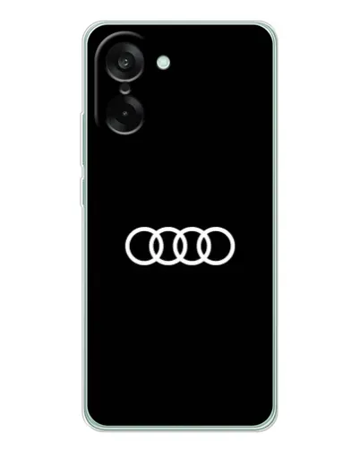 Чехол для OnePlus Ace 5 Racing с картинкой «Audi White Logo»