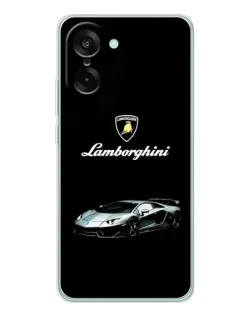 Чехол для OnePlus Ace 5 Racing с картинкой «Логотип Lamborghini классика»