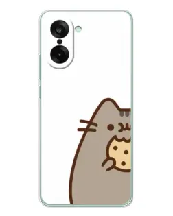 Чохол для OnePlus Ace 5 Racing з картинкою «Пушин з печивом» Чохол для OnePlus Ace 5 Racing з картинкою «Пушин з печивом»