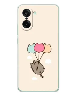 Чохол для OnePlus Ace 5 Racing з картинкою «Пушин на кульках» Чохол для OnePlus Ace 5 Racing з картинкою «Пушин на кульках»