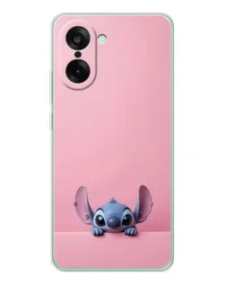 Чехол для OnePlus Ace 5 Racing с картинкой «Stitch выглядывает»