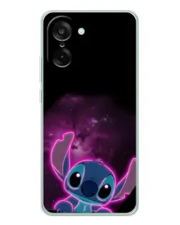 Чехол для OnePlus Ace 5 Racing с картинкой «Неоновый Stitch»