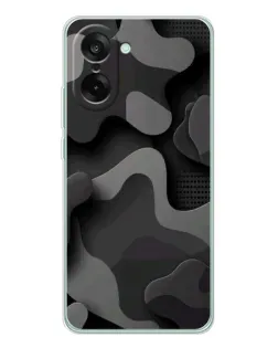 Чохол для OnePlus Ace 5 Racing з картинкою «Темний абстрактний камуфляж»