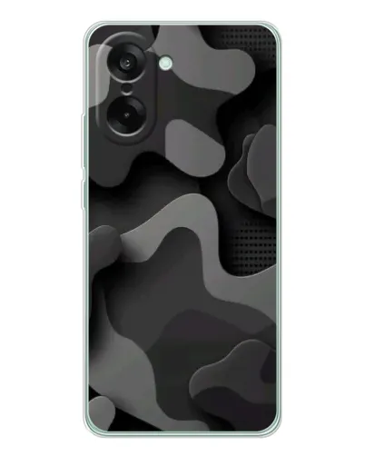 Чохол для OnePlus Ace 5 Racing з картинкою «Темний абстрактний камуфляж» Чохол для OnePlus Ace 5 Racing з картинкою «Темний абстрактний камуфляж»