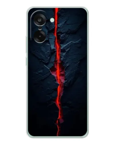 Чохол для OnePlus Ace 5 Racing з картинкою «Червона лавова тріщина» Чохол для OnePlus Ace 5 Racing з картинкою «Червона лавова тріщина»