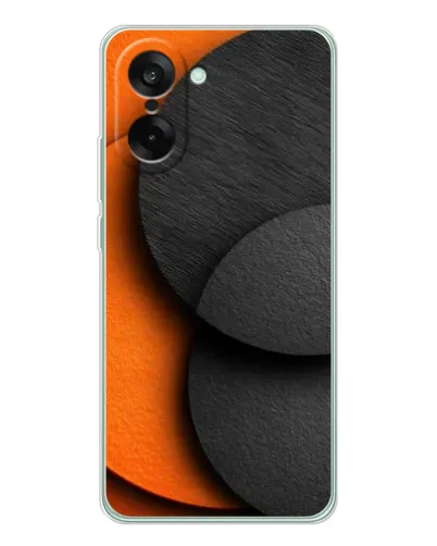 Чохол для OnePlus Ace 5 Racing з картинкою «Геометрія помаранчевих кіл» Чохол для OnePlus Ace 5 Racing з картинкою «Геометрія помаранчевих кіл»