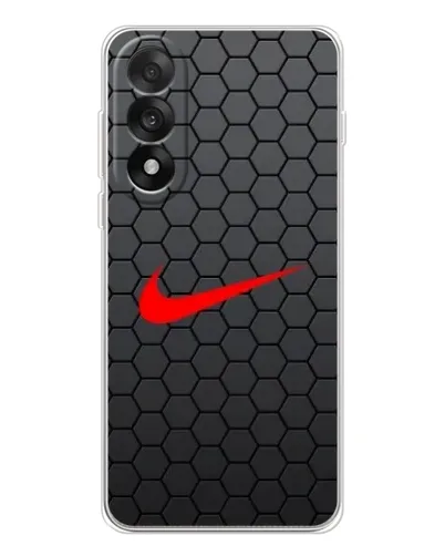 Чехол для OnePlus Ace 5 Ultra с картинкой «Nike — карбоновая сетка»