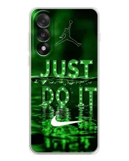 Чехол для OnePlus Ace 5 Ultra с картинкой «Зеленый неоновый Nike»