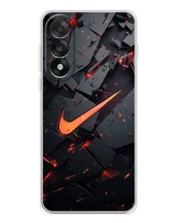 Чехол для OnePlus Ace 5 Ultra с картинкой «Nike — эффект разломов»